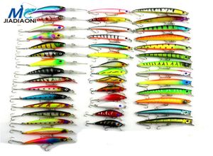 Minnow Jiadiaoni 43pcslot Fly Fishing Lure Set China Bait Hard Jia Lure Wobbler Carp 6 Modelos de pesca Tackle Whole 2010294340052