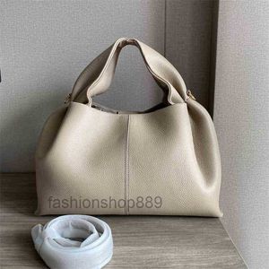 Minorité française Yunduo Dumpling Bag Couche en cuir de vachette à main simple épaule Messenger pour femme