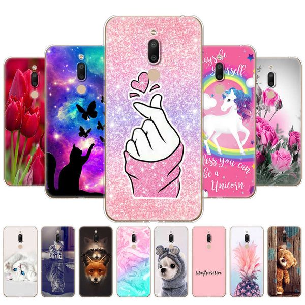 Para Meizu M6T Case 5.7 pulgadas Silicona Soft TPU Back Phone Cover M6 T M 6T M811H Protección completa Coque Bumper