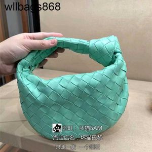 Mint Jodie BottegveNetass Designer Sac Green Mini Woven Handbag pour les femmes à Paris France en cuir épaule Crossbody Sacs Logo