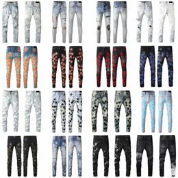 miri jeans mens designer jeans haute qualité mode mens jeans cool style designer de luxe denim pantalon en détresse déchiré biker noir bleu jean slim fit z4t9 #