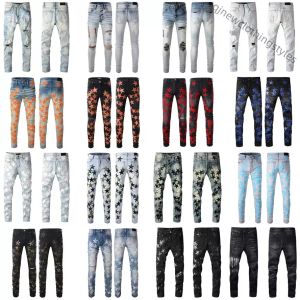 miri jeans hommes designer jeans haute qualité mode hommes jeans style cool luxe designer denim pantalon en détresse déchiré biker noir bleu jean slim fit moto