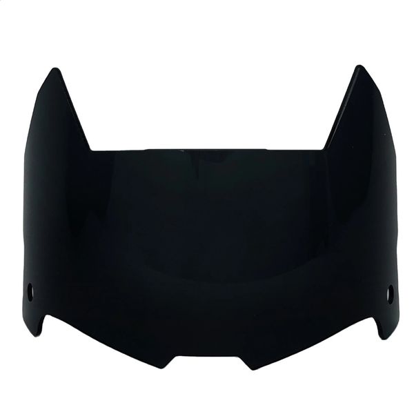 Espejo Bat man visera protectora ocular con clips viseras para casco de fútbol visera de fútbol para jóvenes y adultos 240126