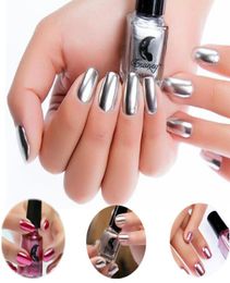 Effet de miroir vernis à ongles métallique rose or argenté violet chrome chrome manucure nail art gel ongle gel 5830811