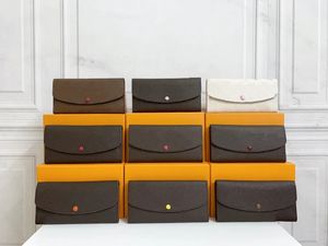 MIRROR Portefeuille en cuir pour femmes multicolore court porte-cartes sac à main pour femme poche à glissière classique en gros M41938 60136 sacs à main boîte d'origine LB113 portefeuilles