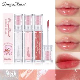 Mirror Lipstick Moisturerende jelly lippen Plumper Lang meegaande glanzende lipgloss lip tint make -upbeer lipglazuur Koreaanse cosmetica
