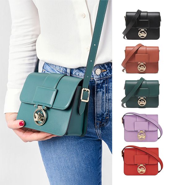 Calidad de espejo LongChammp Cross Body Totes Bolsa de hombro Lujos para mujer Diseñador de cuero Tamaños pequeños Bolso Bolso Sobre Bolsa Moda para hombre Axilas Viajes Bolsas de embrague