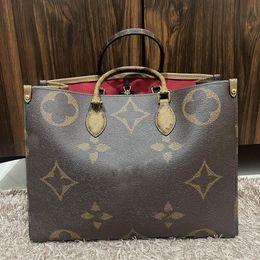 Spiegelkwaliteit Louiseviution Bag originele ontwerper Crossbody tas louies vuttion op de go gm luxe tassen sac luxe dhgate nieuw