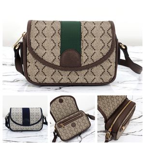 Spiegelkwaliteit luxe ontwerper vrouwen kleine messenger tassen schouders tas mode vintage dames mini crossbody tassen marmont flap tas mini mobiele tassen portemonnee portemonnee