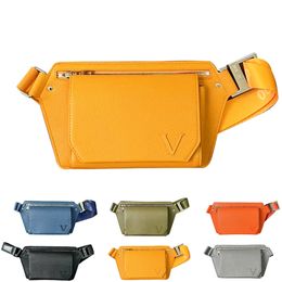 espejo de calidad para hombre M57081 despegue bandolera bandolera Embrague para mujer Hobo Riñonera en el pecho Bolso de diseñador de lujo bolsos de viaje en la playa bolsos Bolsos bandolera con tapa de cuero