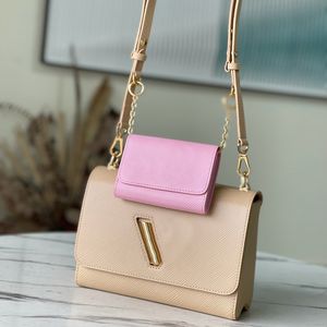 Sac de crossbody de créateur 10a qualité miroir authentique sac en cuir sac à épuisse de femmes avec boîte L178