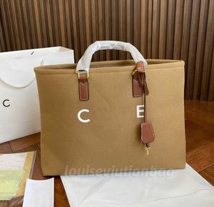 Qualité miroir Womens Luxury TRIOMPHE CANVAS crossbodys Bag nylon Linen Shoulder leather designer gym clutch beach bag vintage Raffias tote handbag shop Sac 102913