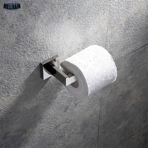 Soporte de papel higiénico para baño con superficie de espejo, estante de papel de acero inoxidable montado en la pared, accesorios de hardware para baño T200425