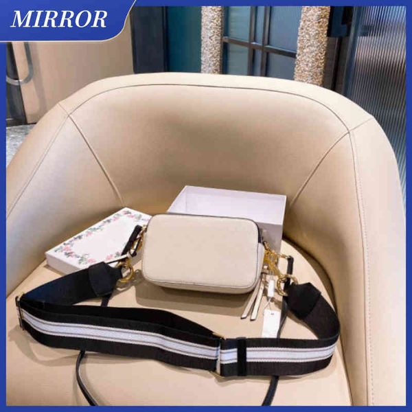-Mirror Bolso de cámara de diseño de moda de alta calidad Ladies Luxury Un hombro Messenger pequeño bolso de bolso de bolsas cosméticas