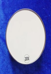 Spiegels 6inch badkamer mini make -up spiegel ronde 20x vergroten 3 zuignaps badbenodigdheden met behulp van 6620996