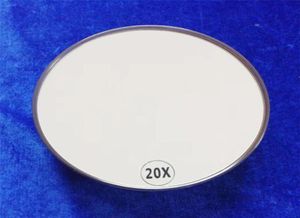 Spiegels 6inch badkamer mini make -up spiegel ronde 20x vergroot 3 zuignaps badbenodigdheden met behulp van 1880941