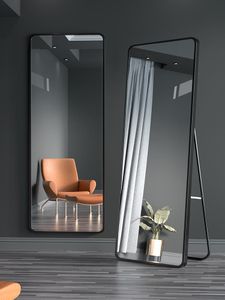Spiegels spiegel slaapkamer en huishoudelijke full-length meisjes dressing wandgemonteerde driedimensionale grote flo
