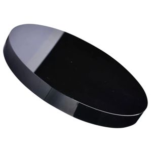 Spiegels Obsidiaan Spiegel Cirkel Zwarte Spiegels Waarzeggerij Gotische Steen Ronde Salontafel Decoraties Cd