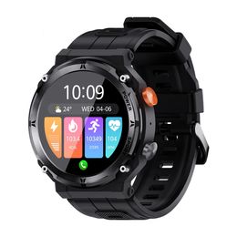 MISIRUN C21Pro Smart Horloge Mannen Outdoor Sport Smartwatch BT Call Voice Assistant Hartslagmeter Waterdicht Horloge 240326