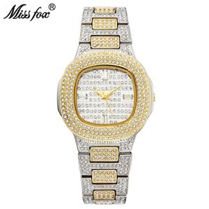 Miss Fox Bussiness Quartz Horloge Beroemde Merk BU Diamant Horloge Rvs Timepiece Dames Gouden Klok Dames Designer Horloge Y19062402