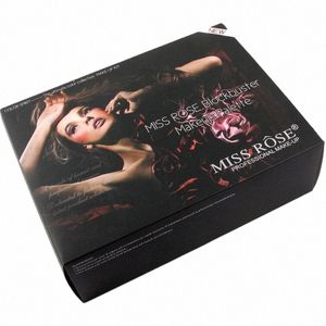 miss Rose 180 kleuren alles-in-één make-up cadeauset piano aluminium doos oogschaduw poeder lipgloss blush multifunctioneel cosmetisch hulpmiddel v1FN#