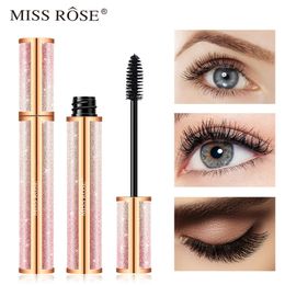 Miss Rose Mascara Brush Silk Mascara Zwart Waterdichte Makeup Wimper Lange Curling Mascara Eye Washes Extension