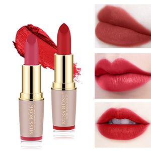 MISS ROSE mat rouge à lèvres imperméable coréen cosmétiques maquillage Mate rouge à lèvres rouge à levre teinte à lèvres rouge à lèvres