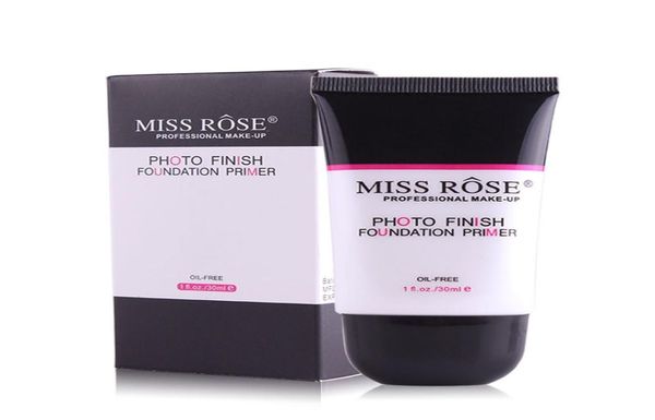 MISS ROSE Po finition fond de teint apprêt pour peau grasse huile lisse durable Base de maquillage du visage professionnel maquillage du visage 6782038