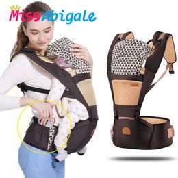 MissAbigale Porte-Bébé Ergonomique Porte-Sac À Dos Hipseat Pour Nouveau-Né Et Empêche Les Jambes De Type O Sling Bébé Kangourous LJ200914