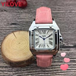 Mission Runway Femmes 32MM Montre Quartz Mouvement Importé Horloge Verre Saphir Miroir Étanche Mode Bracelet En Cuir Véritable Bus311g