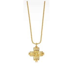 Missoma Gold ketting mode licht luxe vacuümplaten 18k gouden kleur reeks trui chain230f7032981