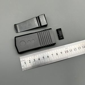 MiT Et Jedi Kni Money Clip couteau CNC Aviation Aluminium militaire Équipement tactique combat Survie en plein air Camping Défense Poche EDC Outils Pièces de couteau