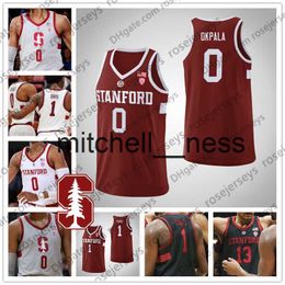 MIT8 2020 Stanford Cardinal # 11 Jaiden Delaire 3 Tyrell Terry 4 Isaac White Brook Robin Lopez noir gris rouge blanc homme jeunesse