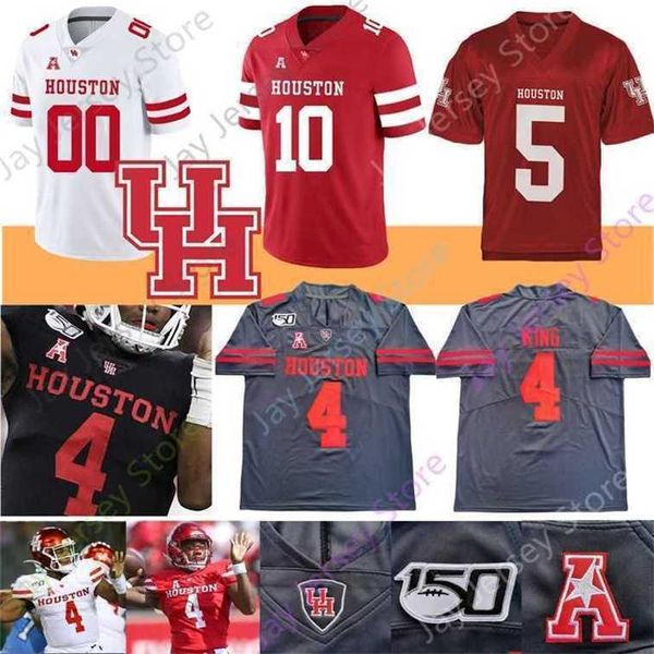 Mitch Houston Cougars Football Jersey NCAA College D'Eriq King Kyle Porter Marquez Stevenson Keith Corbin Anenih Turner Stuard Parish Carr Car