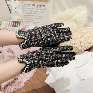 Wanten merk dames winter plus fluweel dikke warme touchscreen handschoenen