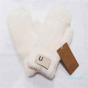 Wanten Mode dameshandschoenen met letter voor de winter Herfst Kasjmier wanten Handschoen met mooie buitensport Warme winterhandschoenen