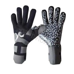 Mittens New Goalkeeper Gloves Finger Protection Professional Men Football Gloves Adults Kids Thicker Goalie Soccer glove sportwear