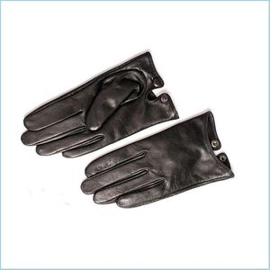 Wanten dames natuurlijke schapenvachtleerhandschoenen vrouwelijk echte motorfiets rijden r760 2010202020 1154 Q2 drop levering mode accessorie dh8wk