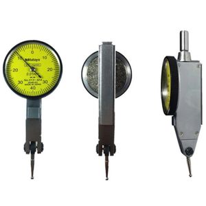 Indicador de dial de Mitutoyo No.513-404 Analógico Paladón Precisión de calibre Dial 0.01 Rango 0-0.8 mm Diámetro de 32 mm Herramienta de medición