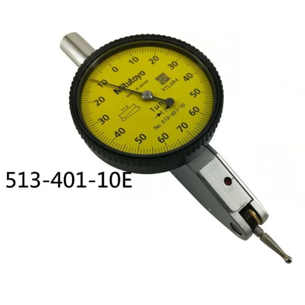 Indicadores de dial de Mitutoyo 513-401-10E TI-111EX Rango de medición de 0.14 mm/0.001 0-70-0 Indicador de palanca Japón Hecho de la esfera Indicadores