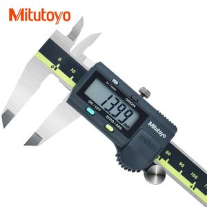 Mitutoyo Tools elektronische LCD digitale wijzerplaat schuifmaat 500-196-30 500-196-20 6 inch 150 mm 8 inch 200 mm 12 inch 300 mm roestvrijstalen meetliniaal Made in Japan