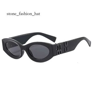 MIUI MIUI Smu09ws Gafas de sol Diseñador italiano de gafas Miui Sitio web oficial Gafas 1:1 Hoja de PC de alta calidad Gafas de sol clásicas de lujo Cat Miui Waterstore 1419