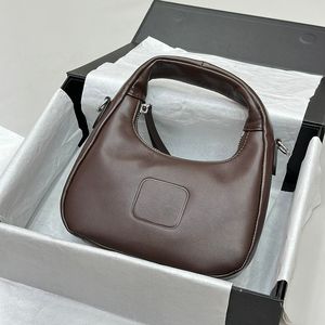 Miui Kleine Onderarmtas Wander Lederen Hobo Dames Herentassen Luxe Designer Tote Crossbody Echt Leer Meisje Sling Handtas