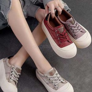 Miui Witte Casual Zool schoen Little Amiu Dikke Schoenen vrouwen 2023 Zomer Nieuwe Veelzijdige Ronde Neus Brood Schoenen Lace up Board Schoenen