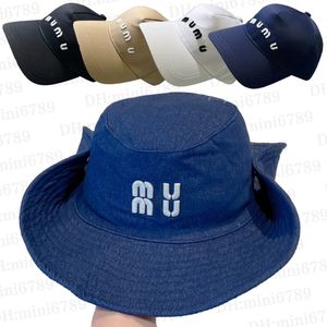 Miseh Bucket Hat Baseball Cap de base de chapeau concepteur brodé Logo Casquette Trucker Hat Luxury Men et femme Chapeau de paille Internet officiel 1: 1 Artisanat
