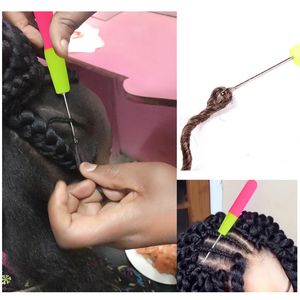 Miusie 1pc Planche en plastique Hork crochet Crochet Herful Hair Weave Needle Différentes tailles Tricot à tricot Réparation des outils de couture
