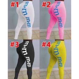 Mix 4 stijlen Yoga Dames Dames Tight Pants Print Ademend Booty Bodycon Sexy High Quatity Fitness Skinny Klaar om te verzenden