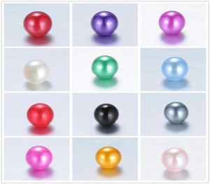 Mélanger les couleurs 8 mm Perles de perle pour les perles de perle pour les charmes flottants Collier de bijoux Bracelet Fabrication de 1000pcslot5938384