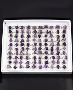 Mix Lot Women Rings Natural Stone Rings for Natural Stone Collection Lovers 20 PCS Hele Party Gift5548308