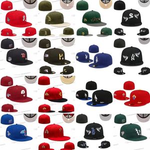 Mélangez des chapeaux ajustés de baseball masculin Toucas Gorros Gorros Royal Bleu Black Black Angeles 